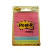 Post It 3-Pack Jaipur colors 3 x 3 Notes